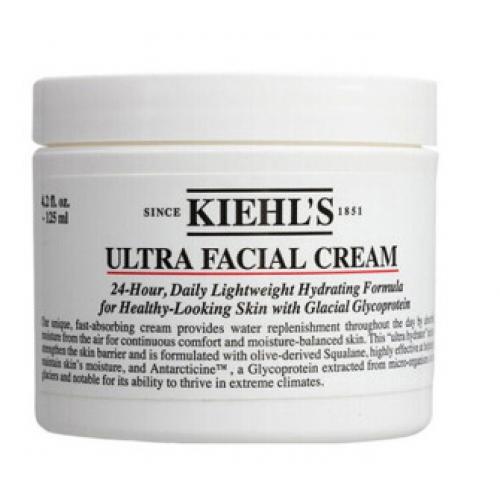 科颜氏（Kiehl’s）角鲨烷高保湿面霜 补水保湿滋润修护 男女通用 125ml礼物护肤