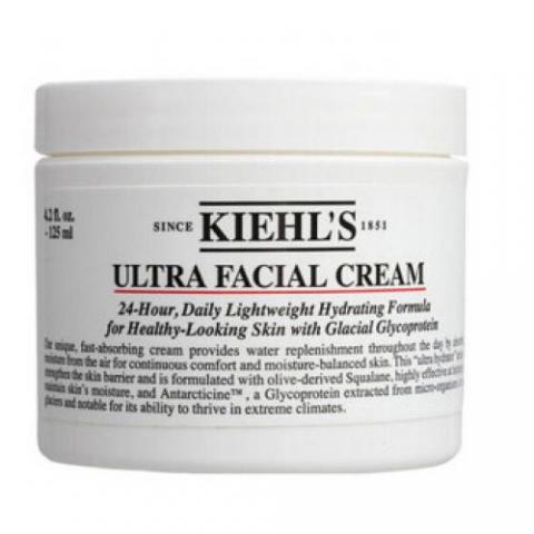 科颜氏（Kiehl’s）角鲨烷高保湿面霜 补水保湿滋润修护 男女通用 125ml礼物护肤