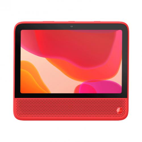 天猫精灵CC10电池版带屏智能音箱10英寸屏便携平板电脑语音学习机 红色