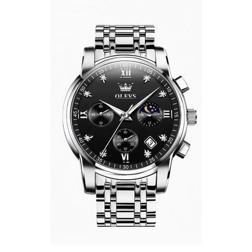 OLEVS 2858银色黑面