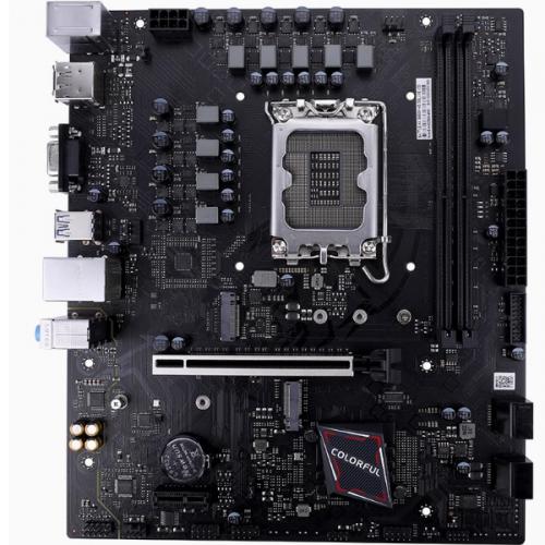 七彩虹H610台式机电脑游戏主板支持12代CPU新品DDR4内存电竞主板