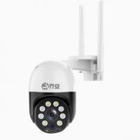 乔安室外云台360全景无线网络智能摄像头家用手机远程夜视监控